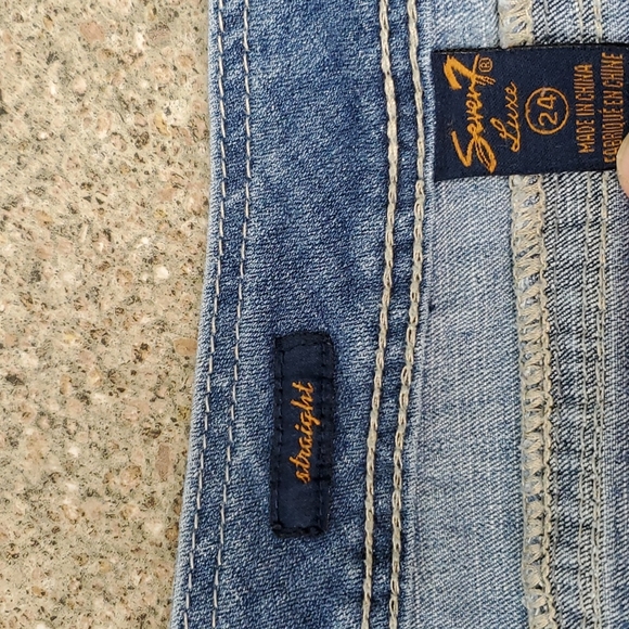 Lane bryant straight size 24 Seven jeans - Picture 3 of 4